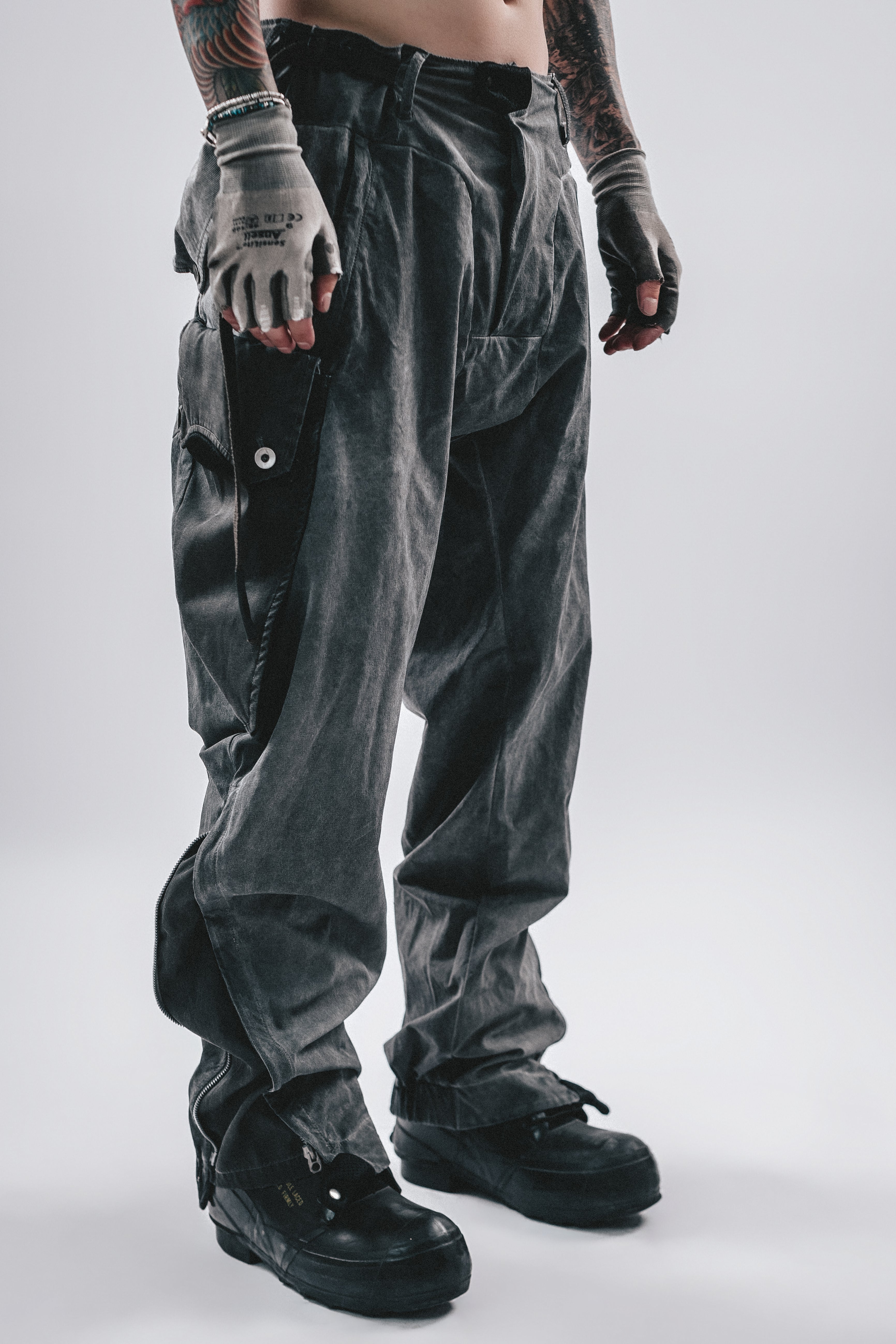 DRKLEI WARZONE ZIP PARATROOPER PANTS