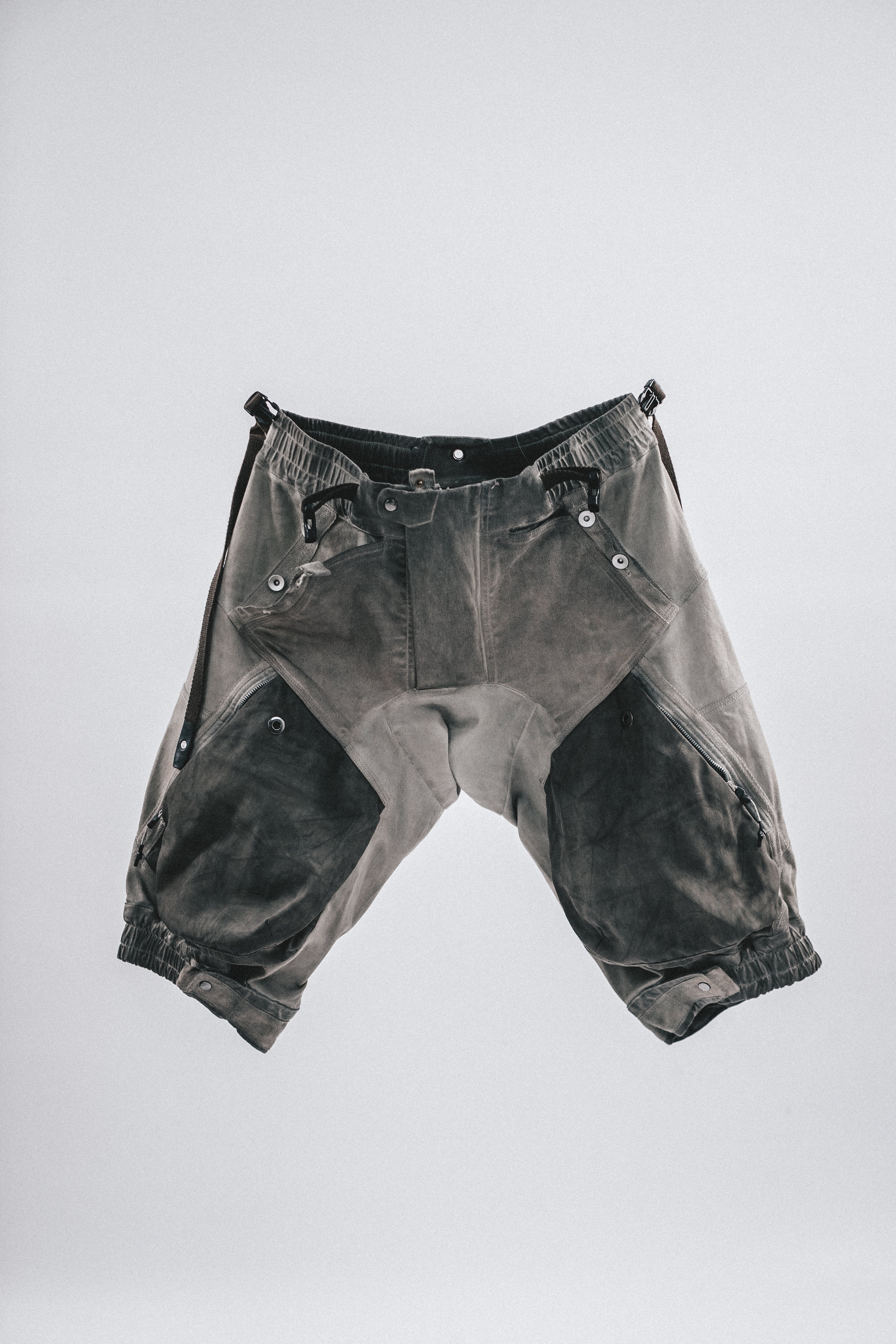 DRKLEI PATCHED TECH DUST SHORTS