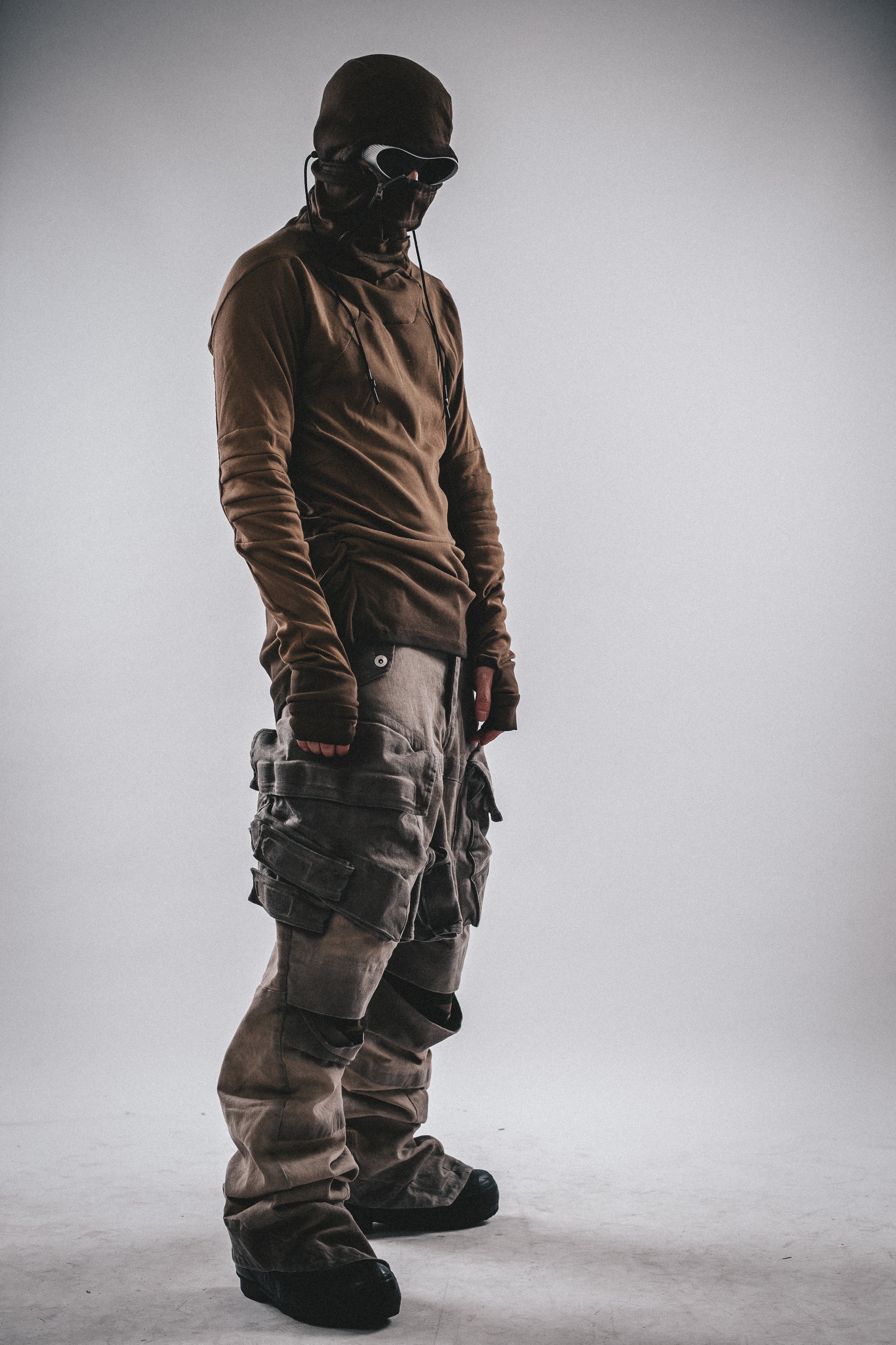 Ninja Washed Hooded Sweatshirt