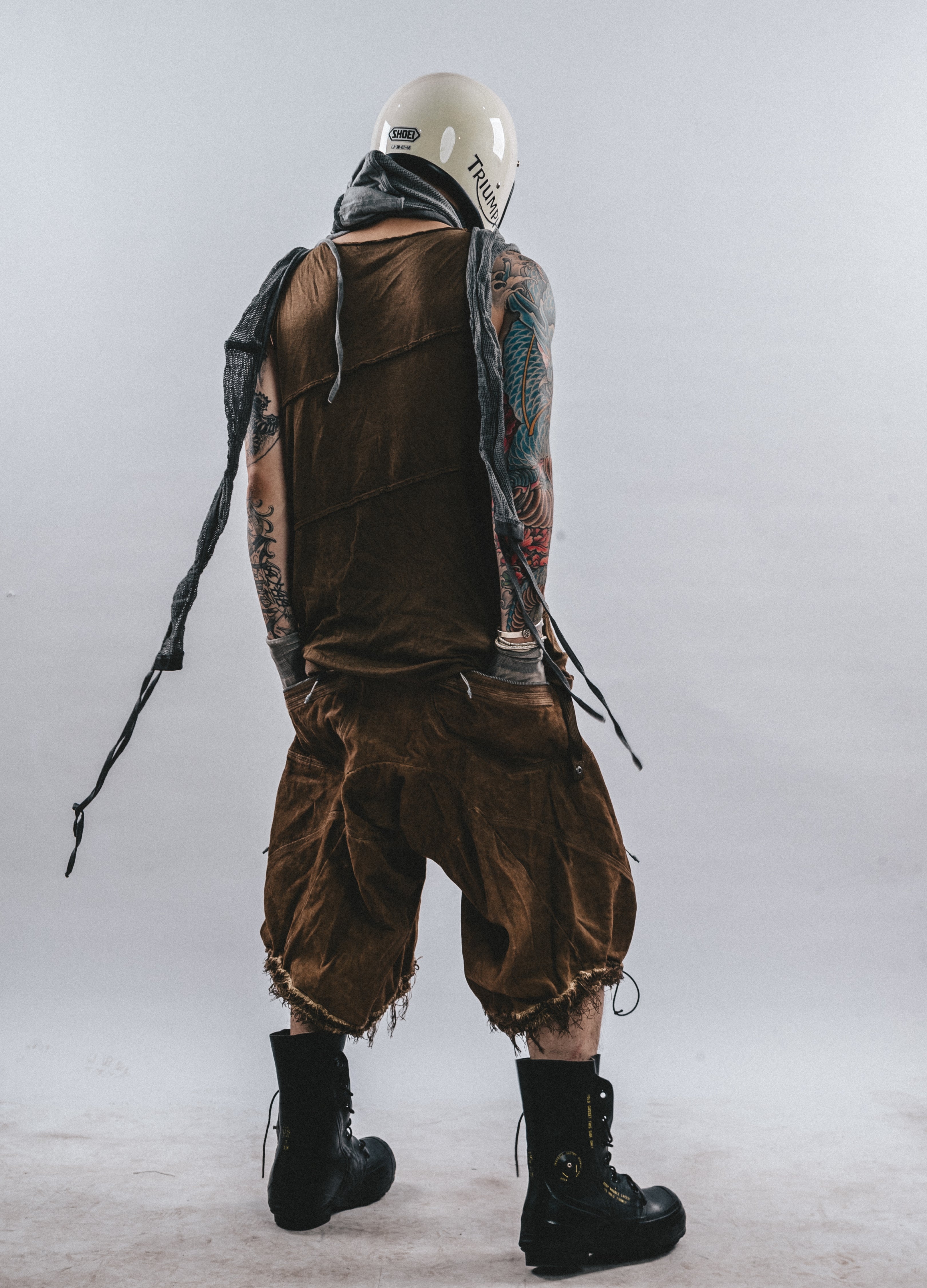 DRKLEI WASTELAND MESH CARGO PANTS