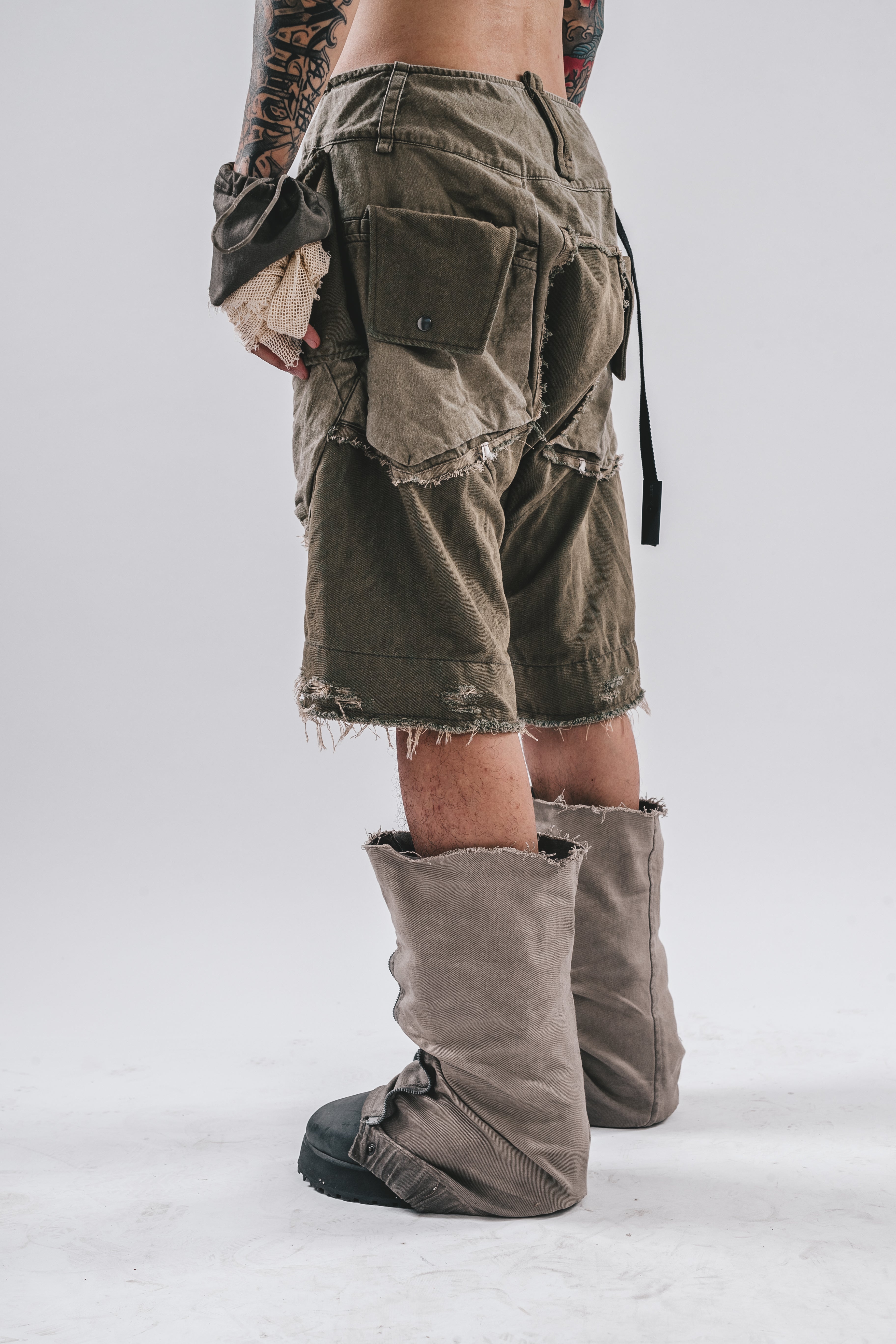 Ravaged Cargo Shorts