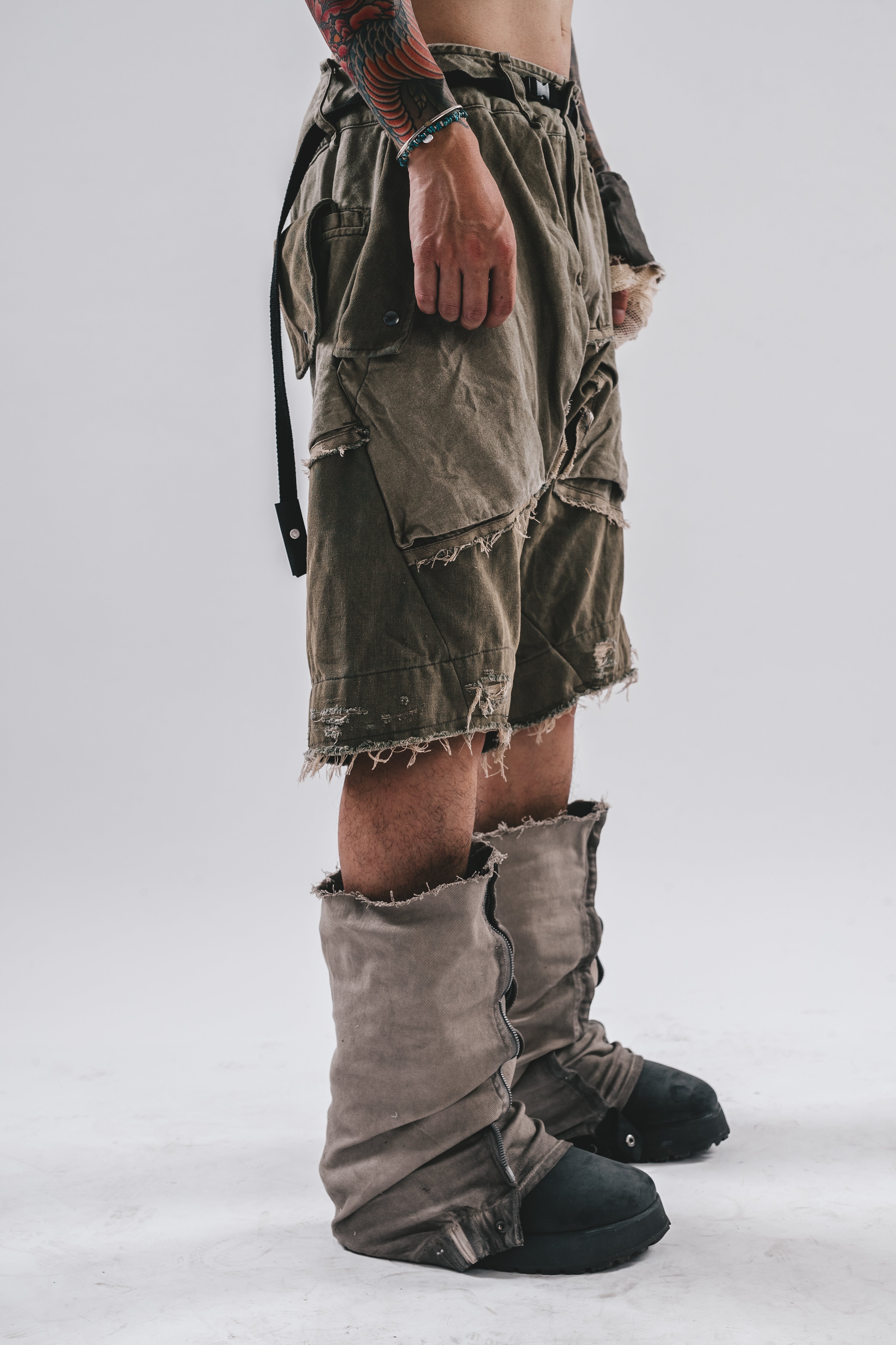 Ravaged Cargo Shorts