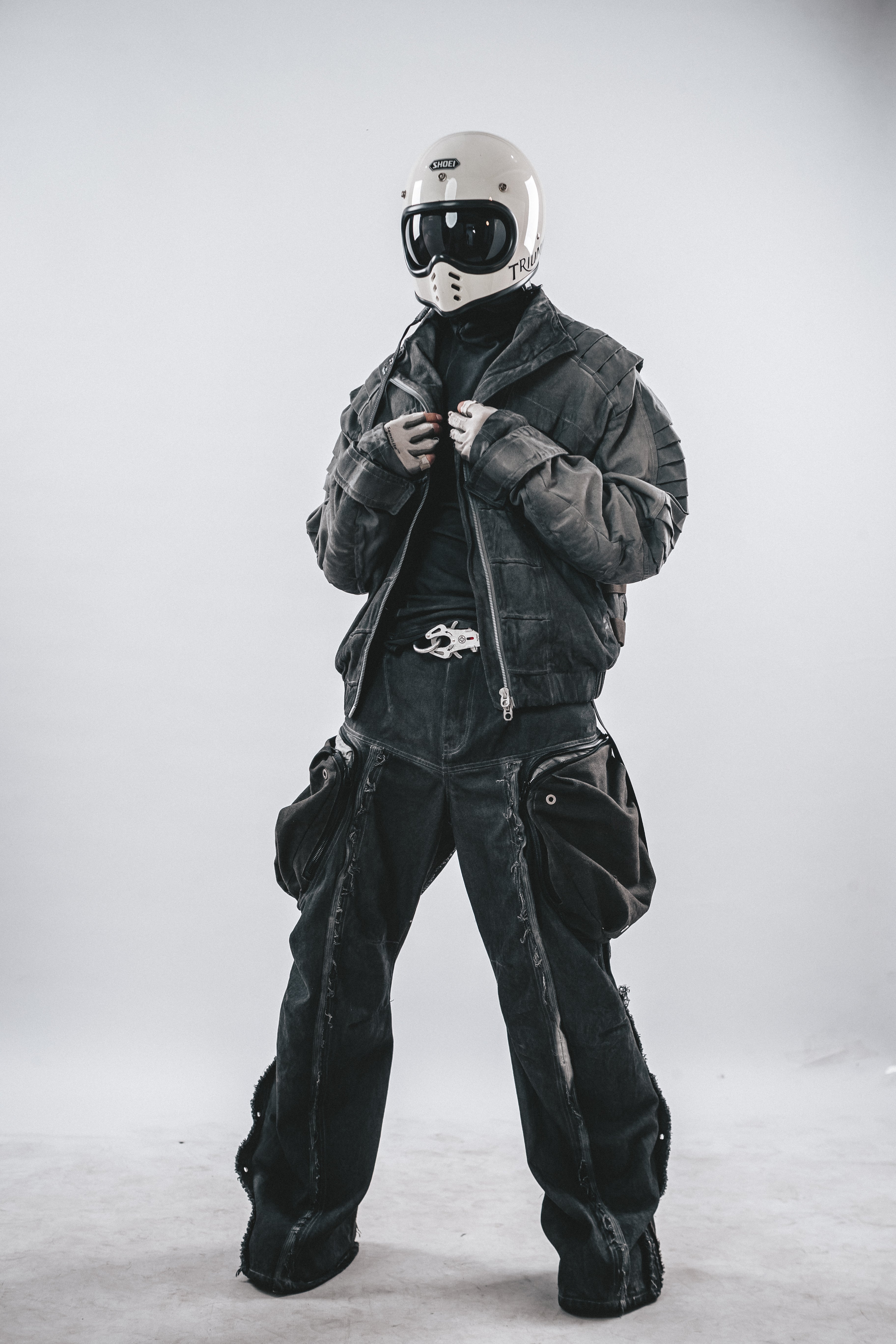 DRKLEI SPINE RIDER MOTO JACKET